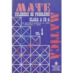 D. Batinetu-Giurgiu, M. Tena, J. Cringanu, C. Ursu - Mate. Culegere de probleme