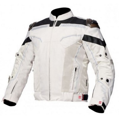 Geaca moto textil Adrenaline Virgo, gri, marime M foto