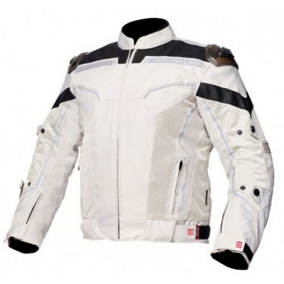 Geaca moto textil Adrenaline Virgo, gri, marime S foto