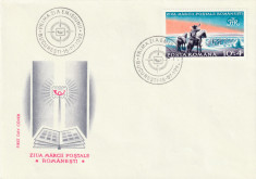 Romania 1992,FDC ,Ziua Marcii Postale Romanesti foto