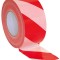 Rola banda delimitare santier rosu/ alb 5cm X 200m