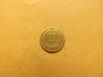 Turcia 25 Kurus 1956 foto