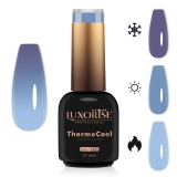 Oja Semipermanenta Termica 3 Culori LUXORISE ThermoCool - Wave Splash 10ml