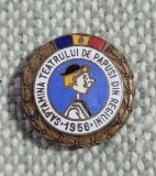 Insigna saptamana teatrului de papusi din regiune 1956 RPR