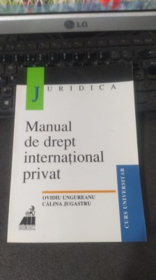 Ungureanu și Jugastru Manual de drept internațional privat București 1999 023 foto