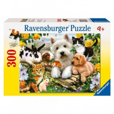 Puzzle animale prietenoase, 300 piese Ravensburger foto