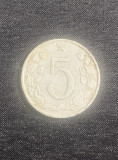 Moneda Cehoslovacia 5 haleri 1962