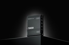 TELTONIKA 4PORT UNMANAGED DIN RAIL SWITCH TSW304, Interfata: 4 x foto
