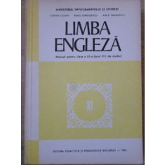 LIMBA ENGLEZA MANUAL PENTRU CLASA A XI-A (ANUL VII DE STUDIU)-CORINA COJAN, RADU SURDULESCU, ANCA TANASESCU