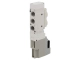 Ventil electromagnetic SMC SY5120-5YO-01F-X10-Q 5/2 monostabil aluminiu IP65 1,5-7 bar