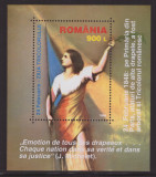 RO-0081-ROMANIA 1998-Lp 1448-ZIUA TRICOLORULUI,colita nr 308,MNH, Nestampilat