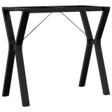 Cumpara ieftin Picioare masa de sufragerie Y-Frame 80x40x73 cm Otel