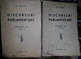 Nicolae Iorga-Discursuri parlamentare-1939