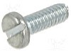 Surub UNC 2-56, o&amp;#355;el, lungime 6.25mm, cap rotund, pas filet {{Pas filet}}, KEYSTONE - 9355