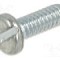 Surub UNC 2-56, o&amp;#355;el, lungime 6.25mm, cap rotund, pas filet {{Pas filet}}, KEYSTONE - 9355