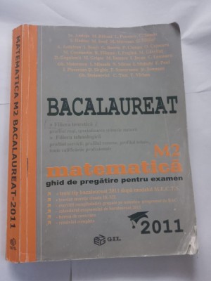Carte bacalaureat m2 matecatica 2011 foto