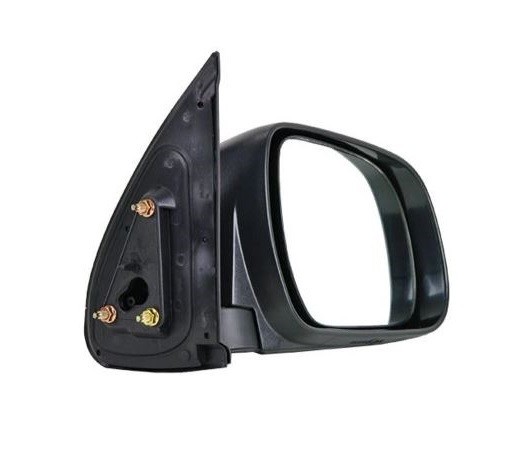 Oglinda usa exterioara Toyota Hilux (N70), 01.2005-01.2012, partea Dreapta, ajustabil manual; acoperire textil; sticla convexa; geam cromat, Aftermar