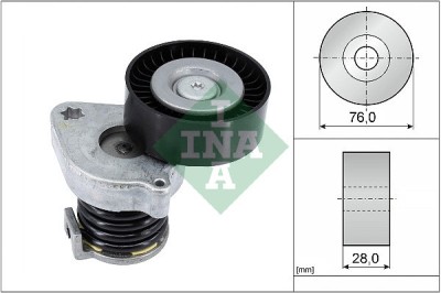 INA 534 0370 10 Intinzator curea, curea distributie foto