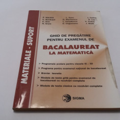 GHID DE PREGATIRE PENTRU EXAMENUL DE BACALAUREATV LA MATEMATICA PETRE NACHILA