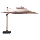 Cumpara ieftin Umbrelă de grădină bej Roma M