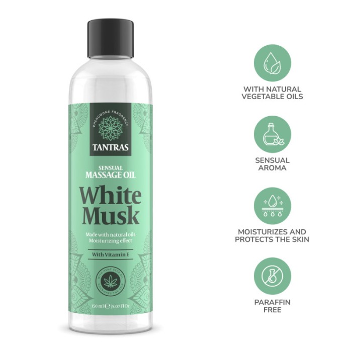 Ulei masaj IntimateLine White Musk 150ml
