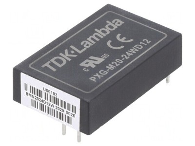 Convertor DC/DC 20W 18-75V la 12V/-12V foto