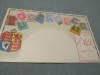 CARTE POSTALA EMBOSATA 1905 SCRISA DAR NECIRCULATA