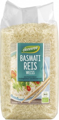 Orez basmati alb bio 1 kg Dennree foto