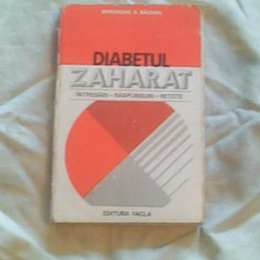 Diabetul zaharat-intrebari,raspunsuri,retete-Gheorghe S.Bacanu