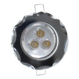 Spot LED incastrat CR 34 70311, 3W, lumina neutra, crom