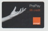 bnk card Romania - Orange - Open Palm Side 9 $ - Col:RO-ORA-REF-0005-0312