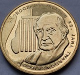 2 Zlote / Zloti 2010 Polonia, Jan Twardowski, unc