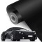 Folie auto pentru colantare integrala, Termoplastica, cu tehnologie &quot;BUBBLE FREE&quot;, culoare Negru, finisaj Mat, dimensiune 3,0m x