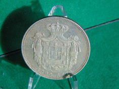 Moneda argint 1000 reis 1899 (cr46), 25gr foto