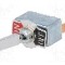 Intrerupator basculant, 2 pozitii, mod comutare OFF-ON, SPST, SCI - R13-401A2A-07-HPH
