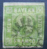 BAVARIA BAYERN 1859, Stampilat