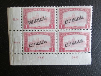 UNGARIA BLOC MNH=22 foto