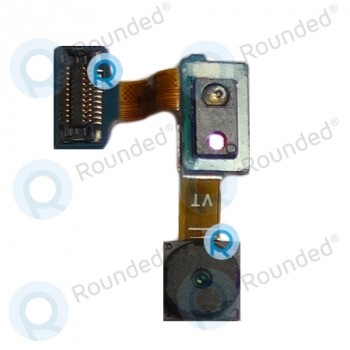 Cablu flexibil pentru modulul camerei frontale Samsung Galaxy Note 2 N7100 , piesă de schimb neagră pentru cameră frontală P2314 / TOREV071236 foto