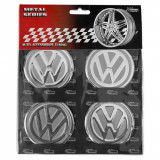 Set 4 Buc Autocolant Roata Volkswagen 60MM AB-VW-ARGINTIU, General