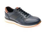 Cumpara ieftin Pantofi sport BITE THE BULLET bleumarin, 231107, din piele naturala