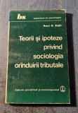 Teorii si ipoteze privind sociologia oranduirii tributale Henri H. Stahl