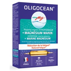 Magneziu Marin Aquamag si Plasma Marina Hipertonica 30 fiole x 10ml, 300ml, Oligocean foto
