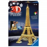 Cumpara ieftin Puzzle 3D Turnul Eiffel Noaptea, 216 Piese, Ravensburger