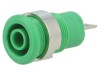 Soclu Banană Verde 4mm 24A 1kV
