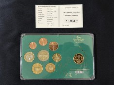 Germania 2003-2019 - Set de monede euro de la 1 cent la 2 euro + 1 marcă germană 1950