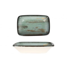 Bonna Placa de service - Madera - Por&Aring;&pound;elan - 14x8 cm - set de 2