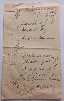 Reteta medicala , Farmacia Minerva , Iasi, 1939 foto