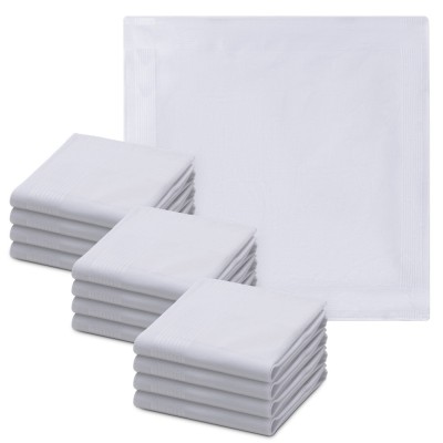Set 12 Batiste de panza Jemidi, 40 x 40 cm, Gri, Bumbac, 55059.05 foto