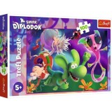 PUZZLE TREFL 100 DRAGONUL DIPLODOK SI PRIETENII SAI