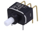 Comutator DPDT 0.01A 28VAC